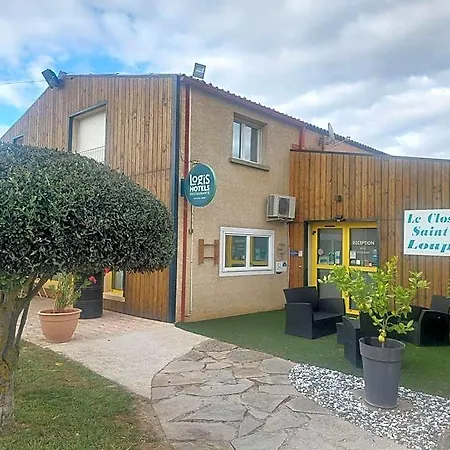 Otel Logis Restaurant Le Clos Saint Loup Bram